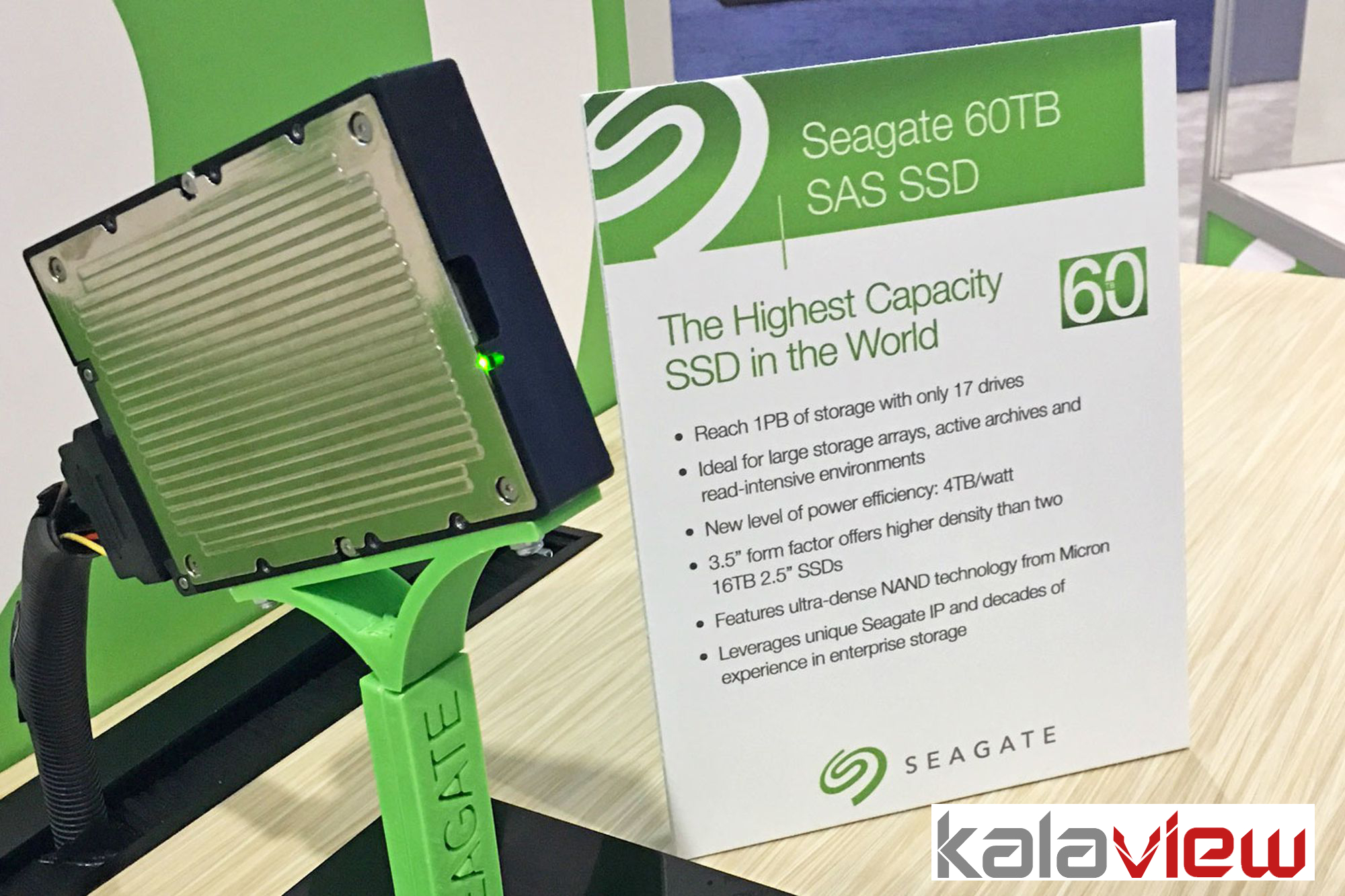 چرا سیگیت SSD 60 TB را در سال 2016 نفروخته است و کی قصد عرضه آن را دارد؟