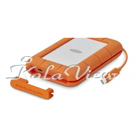 هارد اکسترنال لوازم جانبی Lacie Rugged Thunderbolt USB C Mobile 4TB