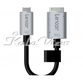 فلش مموری لوازم جانبی Lexar Jump c20i  16GB
