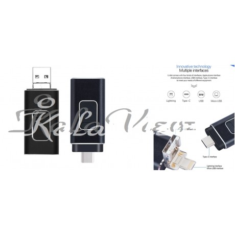 فلش مموری 4 کاره مدل All Drive ظرفیت 128 گیگابایت
