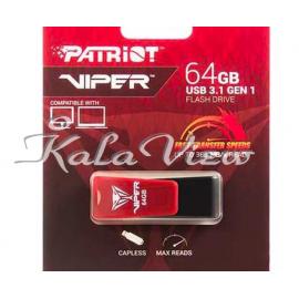 فلش مموری پتریوت مدل Viper Usb3.1 Gen1 ظرفیت 64 گیگابایت