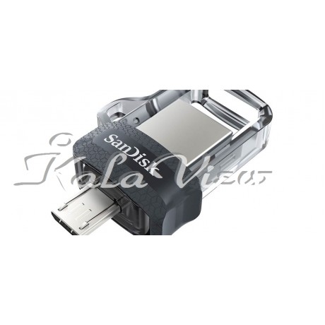 فلش مموری سن دیسک مدل Ultra Dual Drive M3.0 ظرفیت 32 گیگابایت