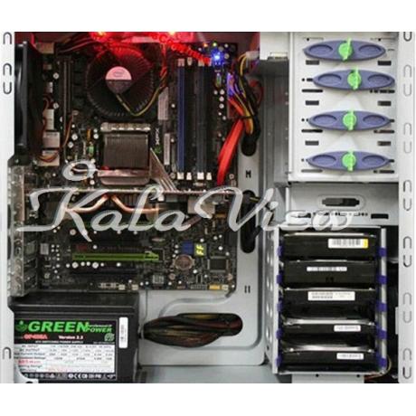 کیس کامپیوتر گرین Orbit Computer