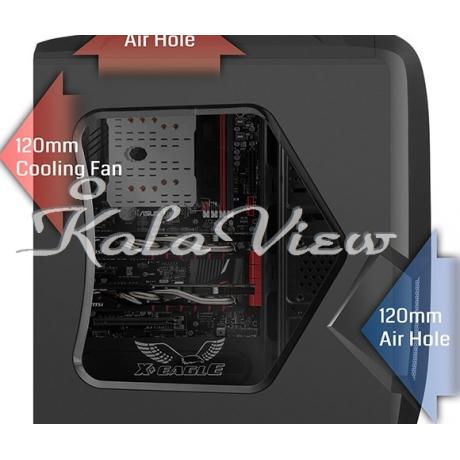 کیس کامپیوتر گرین X Plus Eagle Computer