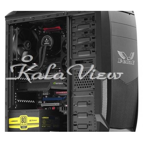 کیس کامپیوتر گرین X Plus Eagle Computer
