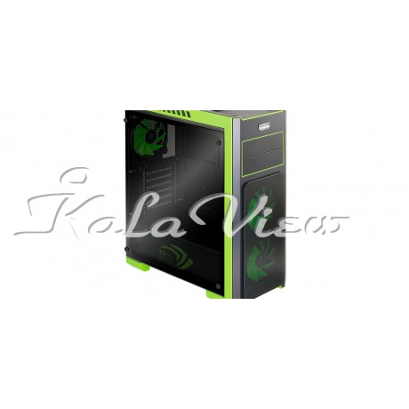 کیس کامپیوتر گرین Z3 CrystalComputer