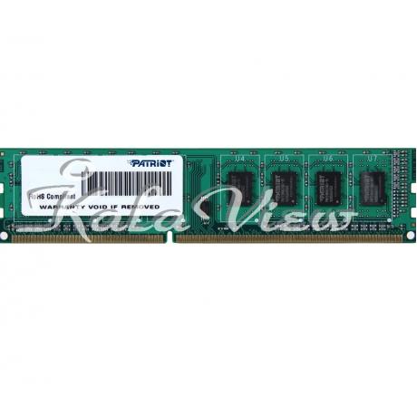 رم کامپیوتر پاتریوت Signature DDR3 1600 CL11 Single Channel Desktop RAM  4GB