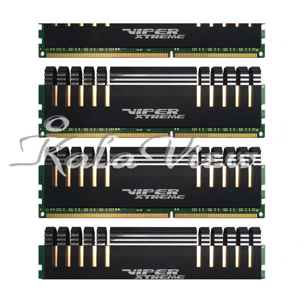 رم کامپیوتر پاتریوت Viper Extreme DDR4 2666 CL15 Quad Channel Desktop RAM  32GB