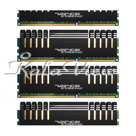 رم کامپیوتر پاتریوت Viper Extreme DDR4 2666 CL15 Quad Channel Desktop RAM  32GB