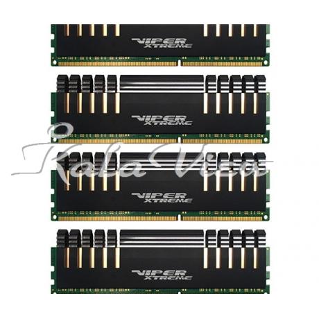 رم کامپیوتر پاتریوت Viper Extreme DDR4 2666 CL15 Quad Channel Desktop RAM  32GB