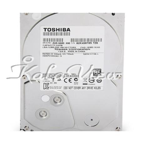 هارد کامپیوتر توشیبا DT01ACA300 3TB 64MB Cache Drive