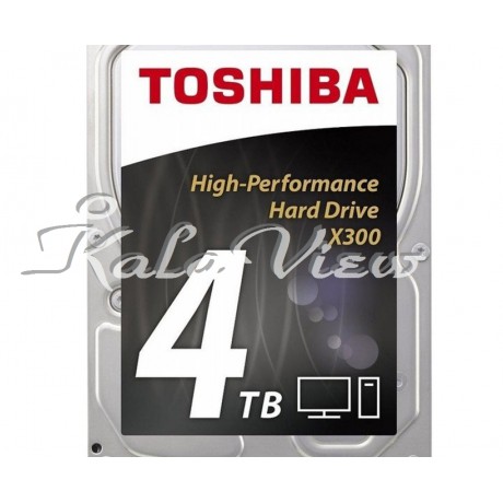 هارد کامپیوتر توشیبا X300 HDWE140 Drive  4TB