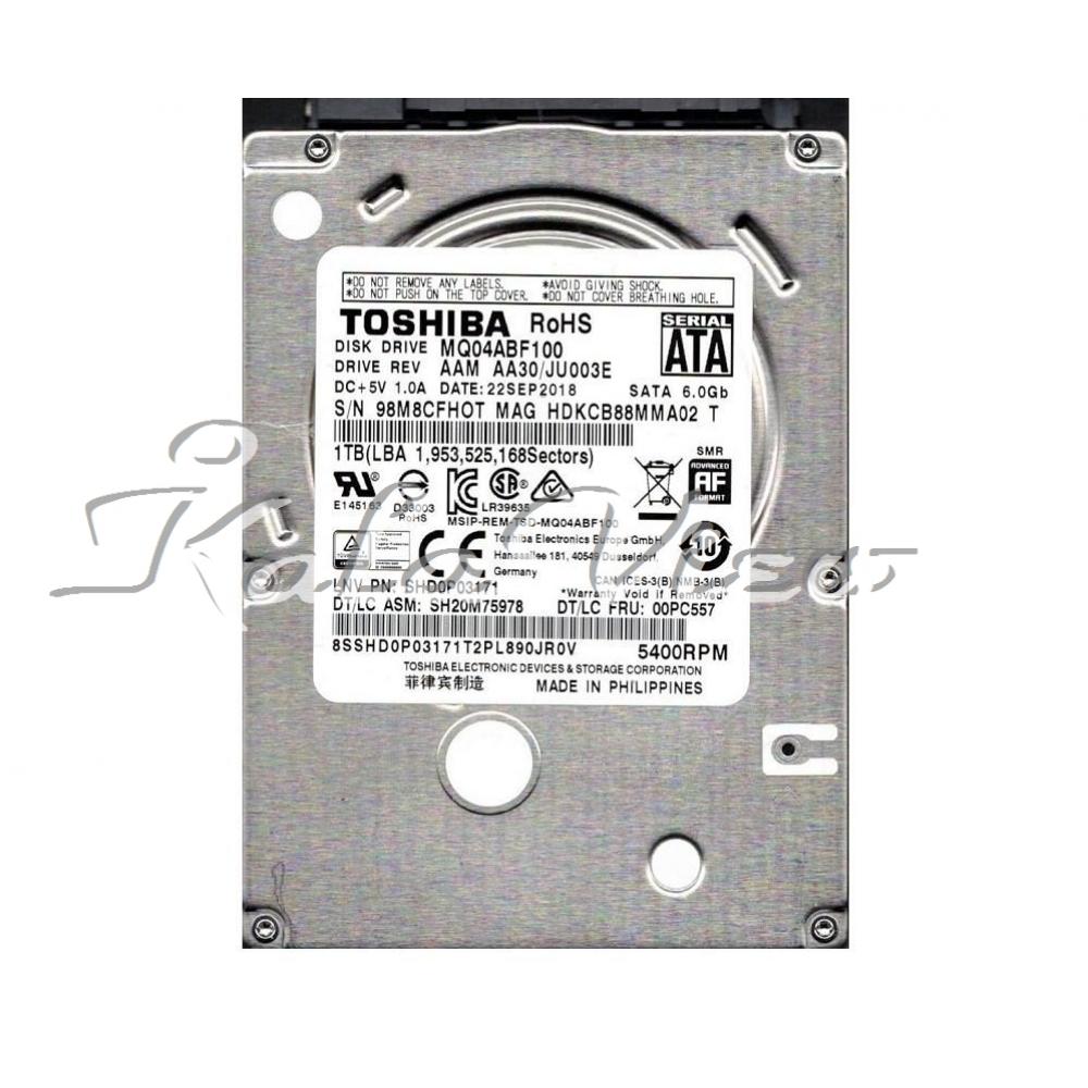 هارددیسک اینترنال توشیبا مدل Mq04abf100 ظرفیت 1 ترابایت