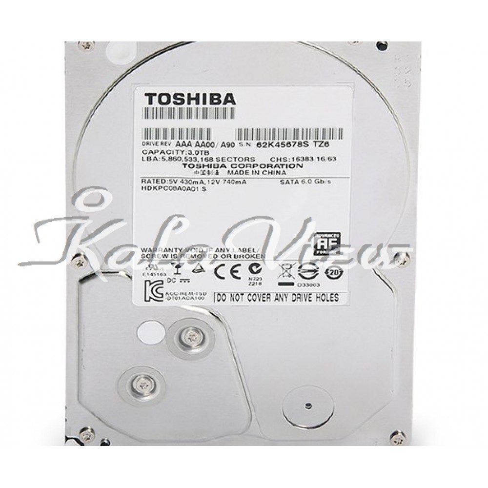 هارد کامپیوتر توشیبا DT01ACA200 2TB 64MB Cache Drive