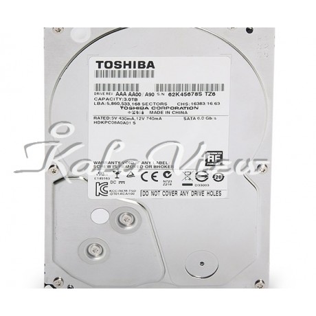 هارد کامپیوتر توشیبا Dt01aca100 1Tb 32Mb Cache