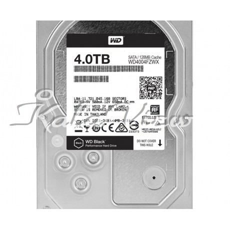 هارد کامپیوتر وسترن Digital Black WD4004FZWX Drive  4TB