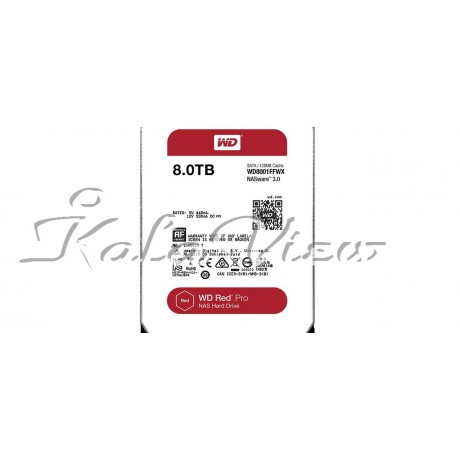 هارد کامپیوتر وسترن Digital Red Pro WD8001FFWX   8TB