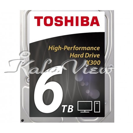 هارد کامپیوتر توشیبا X300 HDWE160EZSTA   6TB