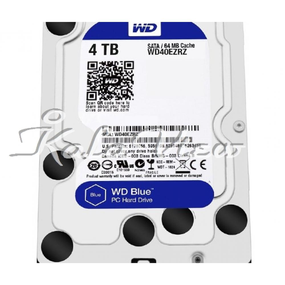 Western Digital Blue Wd40ezrz Internal Hard Drive 4Tb