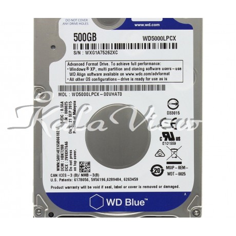 هارد کامپیوتر وسترن Digital Blue WD5000LPCX   500GB