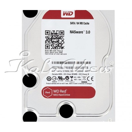 هارد کامپیوتر وسترن Digital Red Edition 6TB 64MB Cache  WD60EFRX