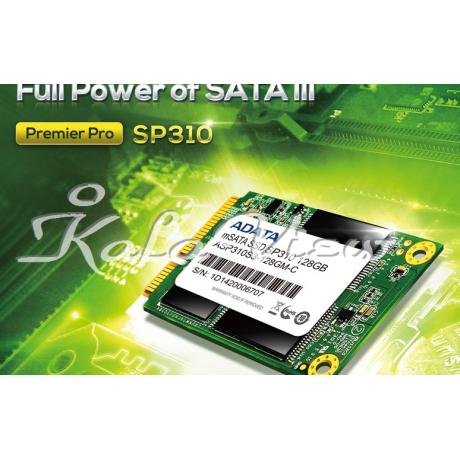 هارد اس اس دی کامپیوتر Adata Premier Pro SP310 SATA III 6Gb s mSATA SSD  128GB