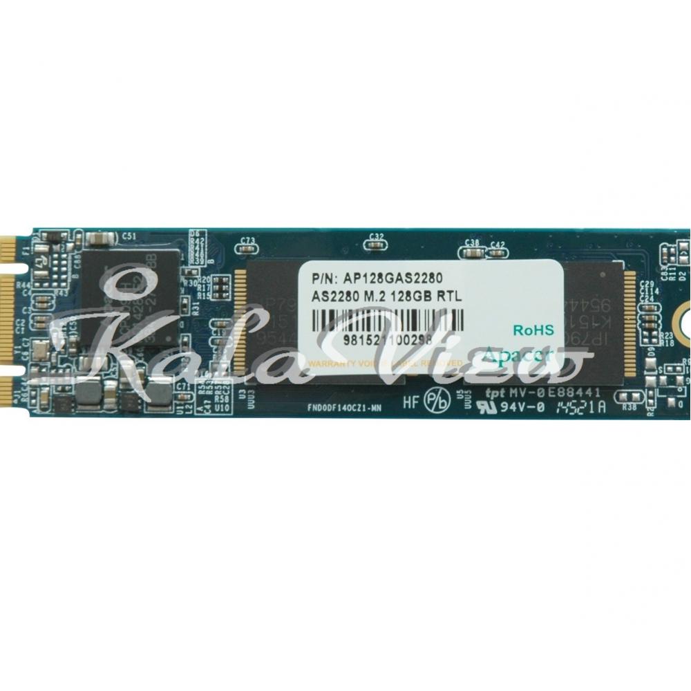 هارد اس اس دی کامپیوتر Apacer AS2280 M 2 2280 SSD  128GB