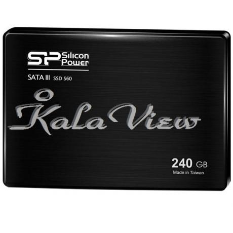 هارد اس اس دی کامپیوتر سیلیکون Power S60 Sata III SSD  240GB