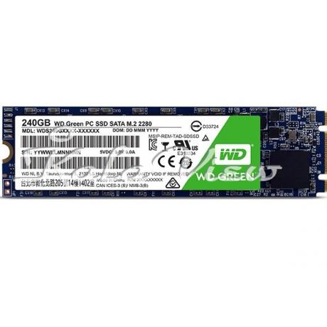 هارد اس اس دی کامپیوتر وسترن Digital GREEN WDS240G1G0B SSD  240GB