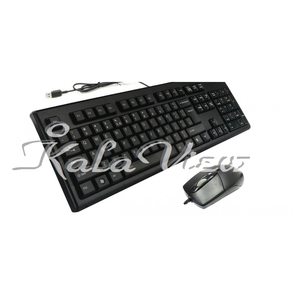 کیبورد و ماوس ای فورتک مدل Kr 8372
