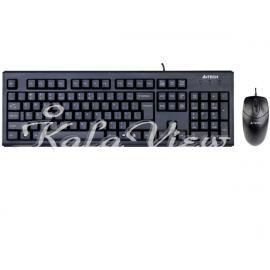 کیبورد کامپیوتر A4tech Kr 8572 Usb With Mouse
