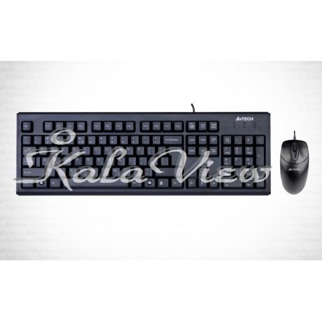 کیبورد کامپیوتر A4tech Kr 8572 Usb With Mouse