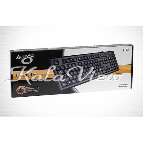 کیبورد کامپیوتر A4tech Wired Keyboard KR 85 PS 2