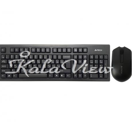 کیبورد کامپیوتر A4tech 3000N Keyboard And Mouse