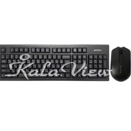 کیبورد کامپیوتر A4tech 3000N Keyboard And Mouse