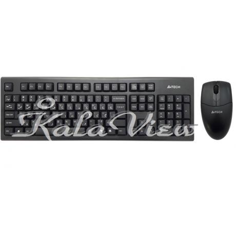 کیبورد کامپیوتر A4tech 3100N Keyboard And Mouse