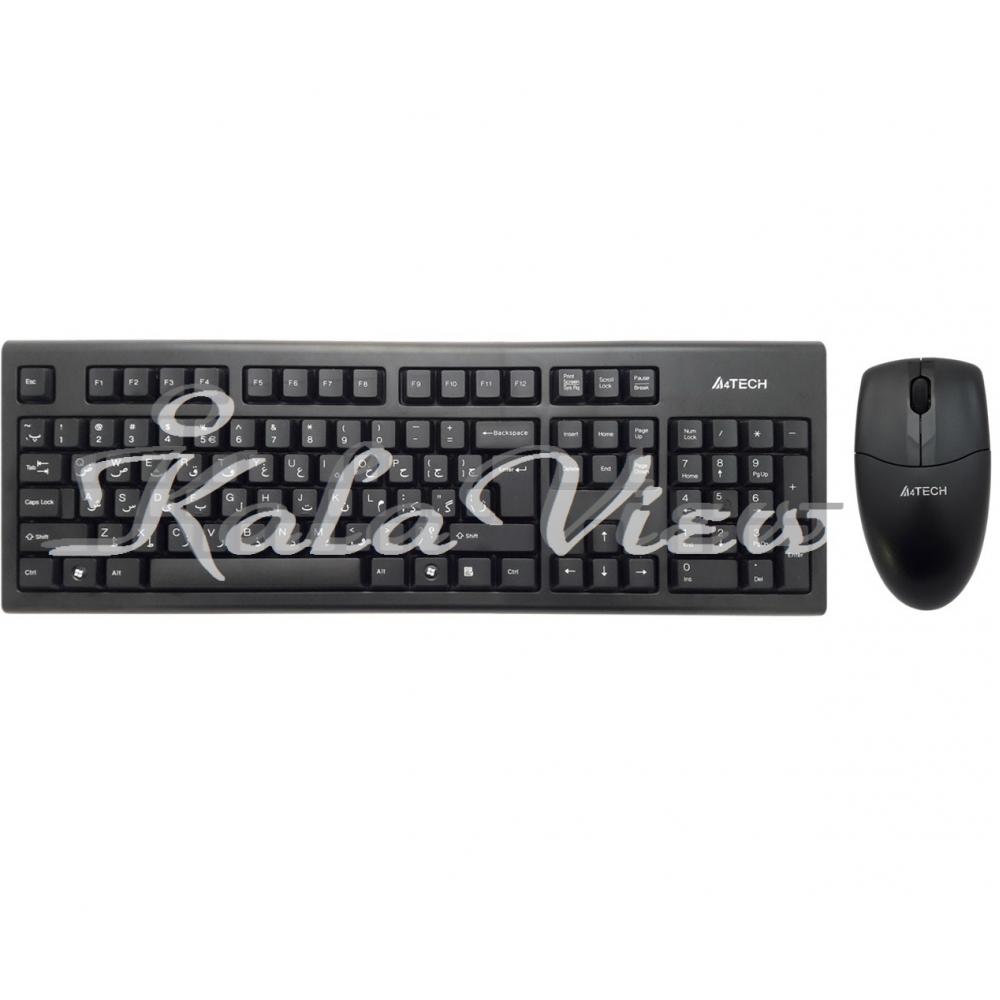 کیبورد کامپیوتر A4tech 3100N With Mouse