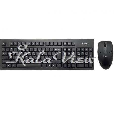 کیبورد کامپیوتر A4tech 3100N With Mouse