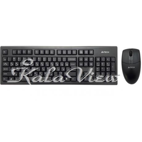 کیبورد کامپیوتر A4tech 3100N With Mouse
