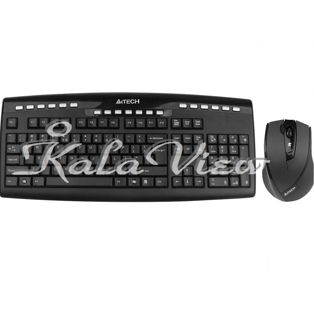 کیبورد کامپیوتر A4tech 9200F Keyboard and Mouse