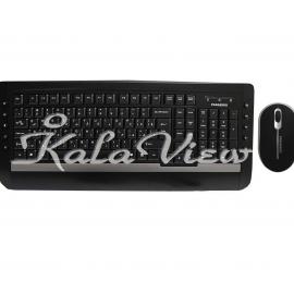 کیبورد کامپیوتر فراسو FCM 6140 Keyboard and Mouse With Persian Letters