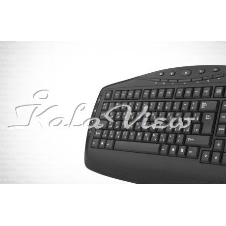 کیبورد کامپیوتر فراسو FCR 6160 USB Keyboard With Persian Letters