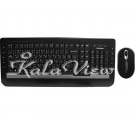 کیبورد کامپیوتر فراسو Fcm 6140 With Mouse With Persian Letters