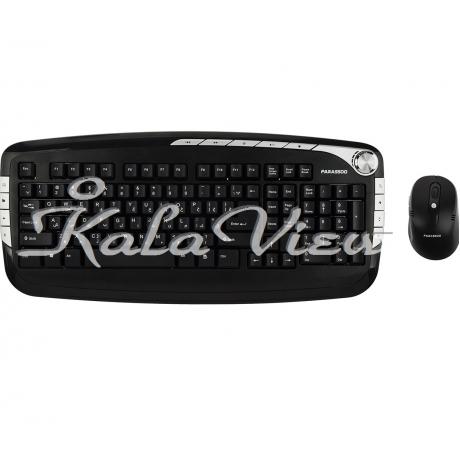 کیبورد کامپیوتر فراسو FCM 8686RF Wireless Keyboard and Mouse With Perisan Letters