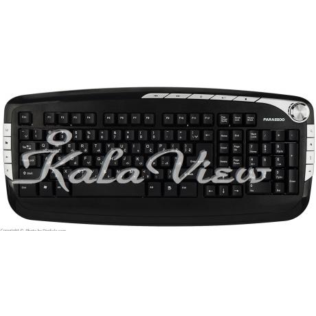 کیبورد کامپیوتر فراسو FCM 8686RF Wireless Keyboard and Mouse With Perisan Letters