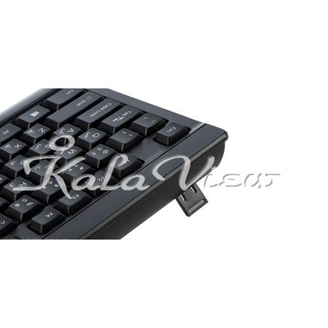 کیبورد کامپیوتر Hatron HKC220 Keyboard and Mouse With Perisan Letters