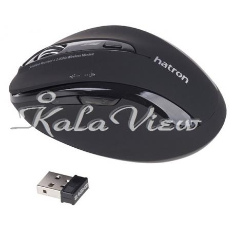 کیبورد کامپیوتر Hatron Hkcw140 Wireless With Mouse With Persian Letters