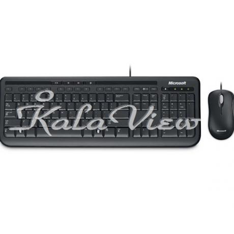 کیبورد کامپیوتر مایکروسافت Desktop 600 Keyboard and Mouse
