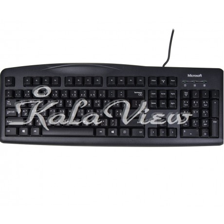 کیبورد کامپیوتر مایکروسافت Wired 200 Keyboard With Persian Letters