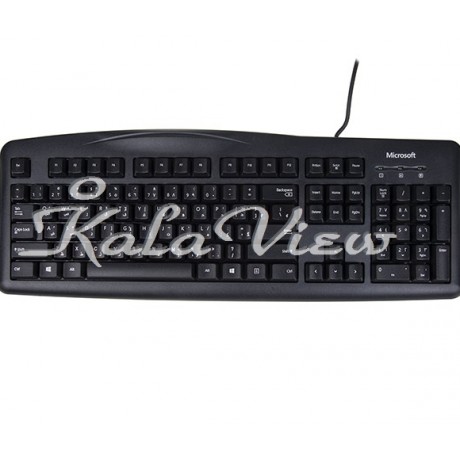 کیبورد کامپیوتر مایکروسافت Wired 200 Keyboard With Persian Letters